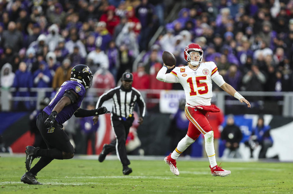 AFC Championship - Kansas City Chiefs v Baltimore Ravens (Perry Knotts / Getty Images)