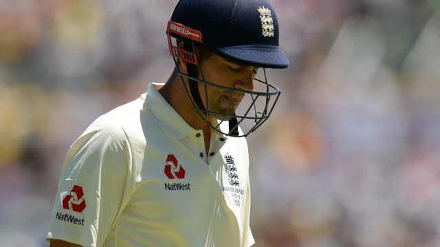 Cook hasn't been at his best. Image: Getty