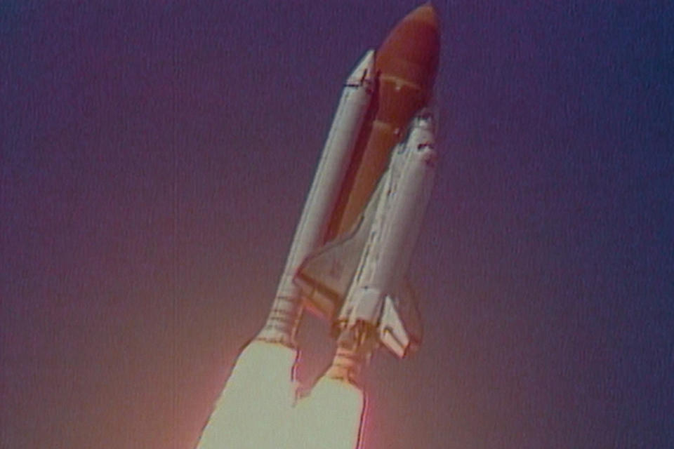 The doomed launch of the Space Shuttle Challenger as seen in the Netflix series 'Challenger: The Final Flight' (Photo: Public Domain/NASA)