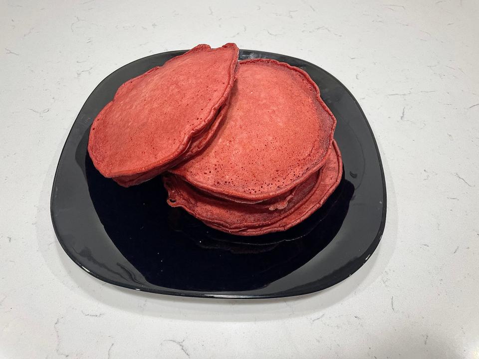 Chef Chris Scott Red Velvet Pancakes Recipe