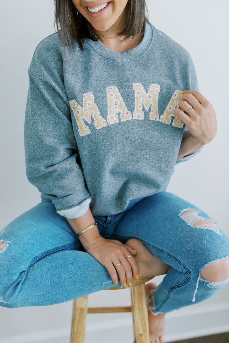 8) Custom Mom Sweatshirt
