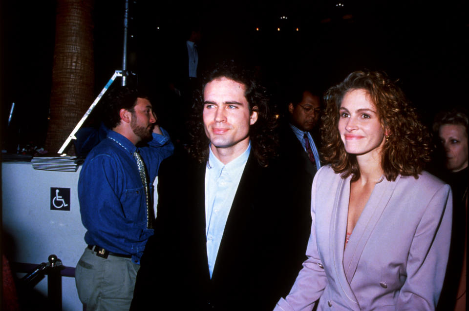 111288 21: Actor Jason Patric and actress Julia Roberts arrive at the premiere of 