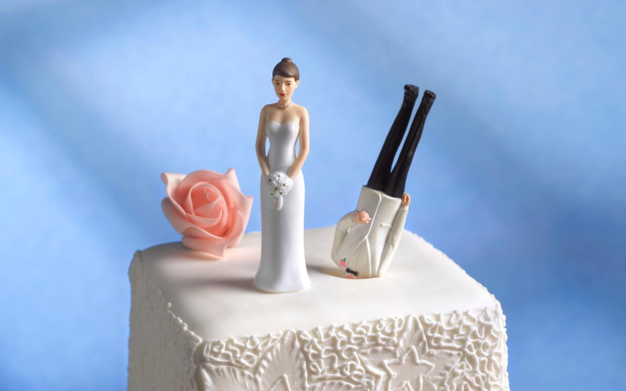 Divorce cake