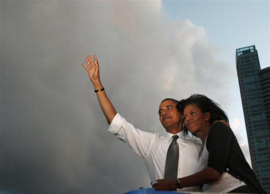 Obama’s romantic moments