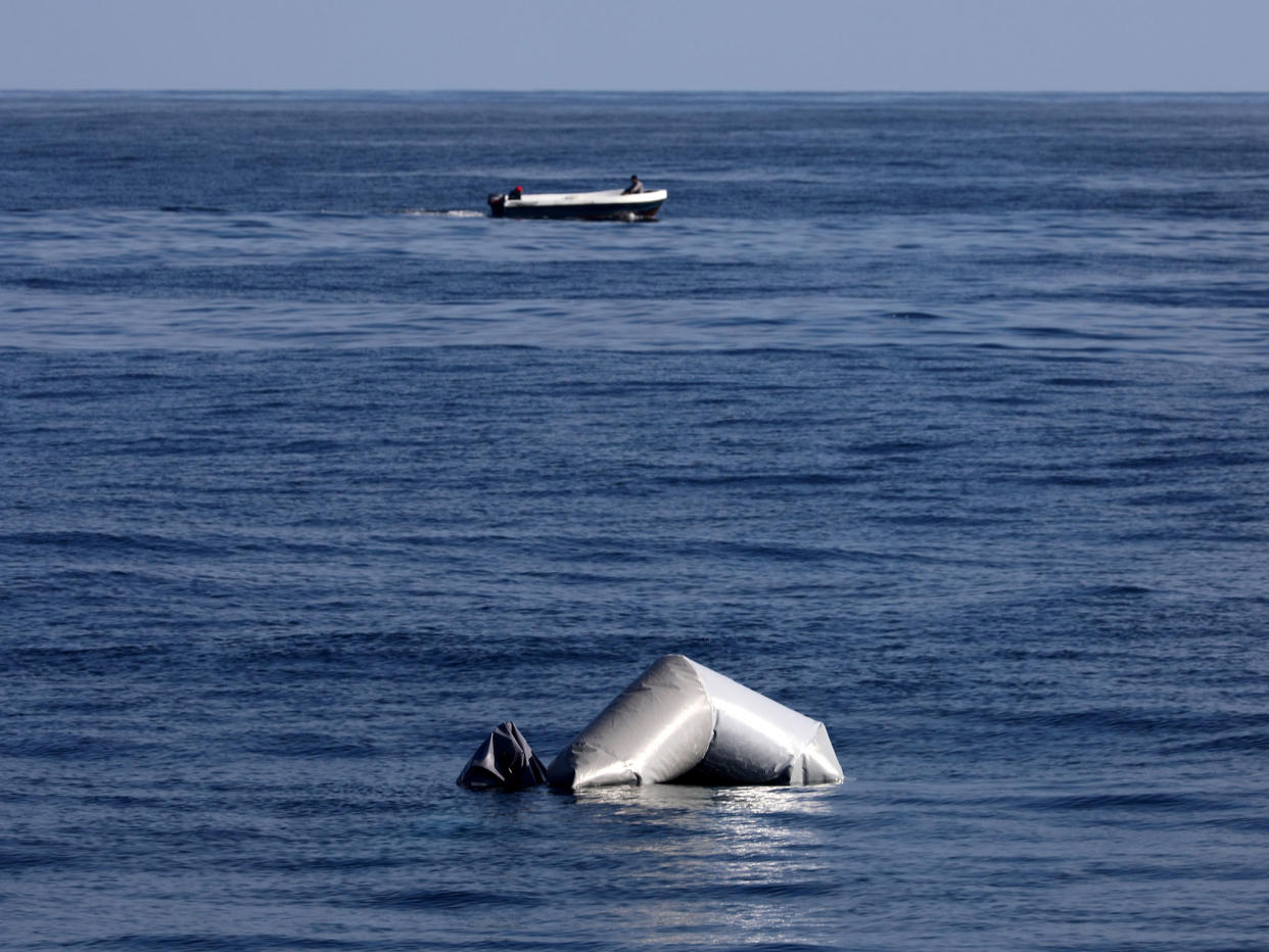 Latest disaster comes days after two dinghies found sunk in the Mediterranean Sea: Reuters/Yannis Behrakis