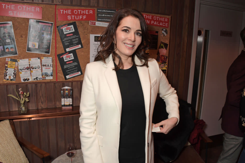 Nigella Lawson has shared the most brilliant throwback picture for the 'when I was 20' challenge (Getty Images)