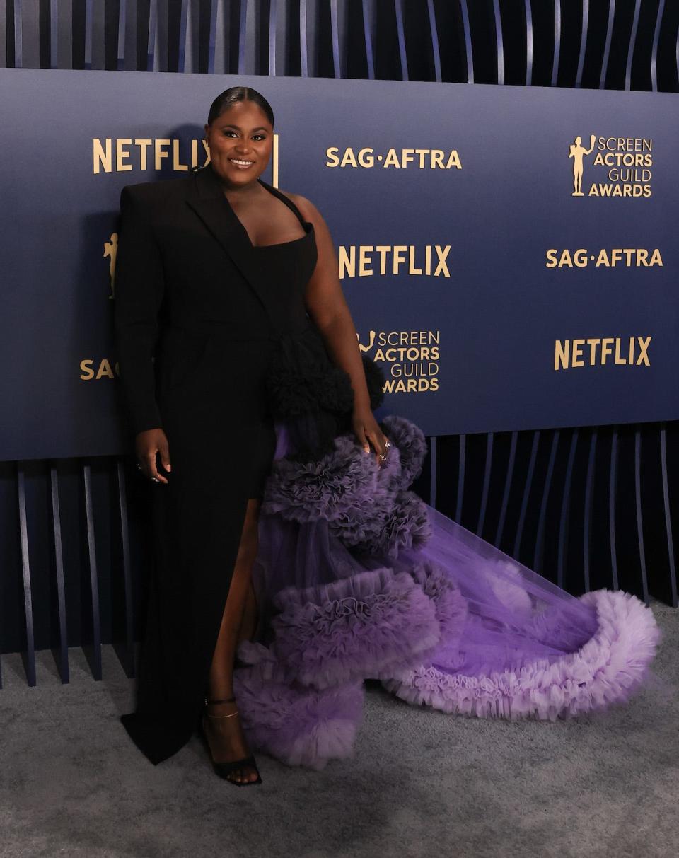 Danielle Brooks attends the Screen Actors Guild Awards.