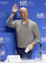TORONTO, ON - SEPTEMBER 06: Actor Bruce Willis speaks onstage at the "Looper" press conference during the 2012 Toronto International Film Festival at TIFF Bell Lightbox on September 6, 2012 in Toronto, Canada. (Photo by Jason Merritt/Getty Images)