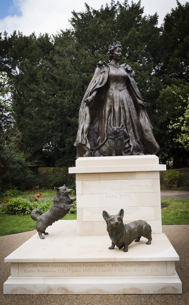 First Statue Of Queen Elizabeth II Commissioned After Death Unveiled In Rutland