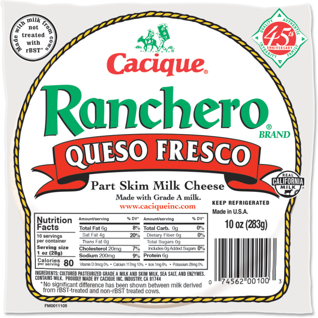 Cacique Launches New Line of Cheeses, 2014-11-05