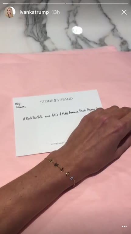 Ivanka bracelet MAGA