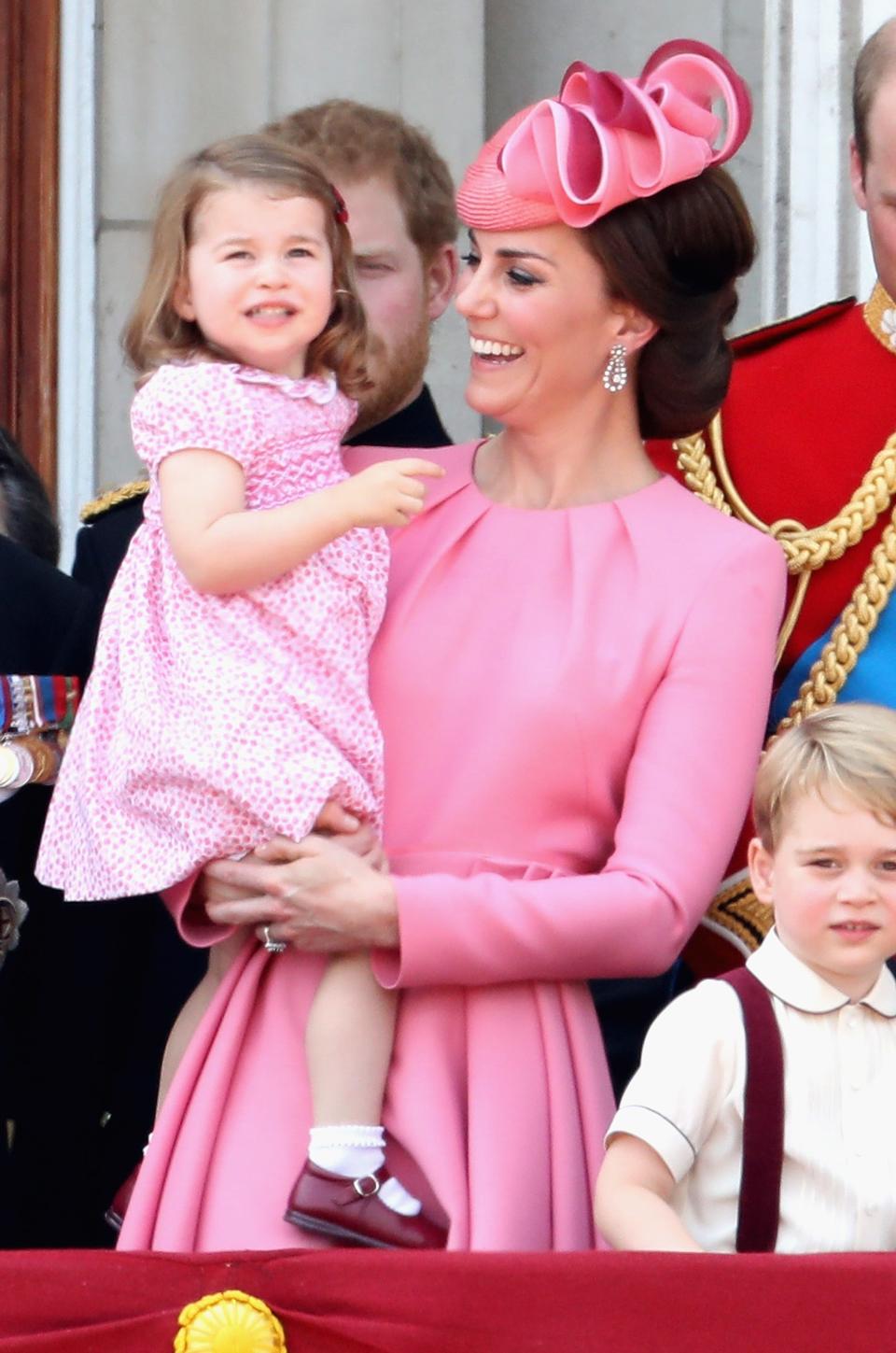 Kate Middleton and charlotte 2