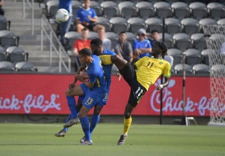 Soccer: CONCACAF Gold Cup-Jamaica at Curacao