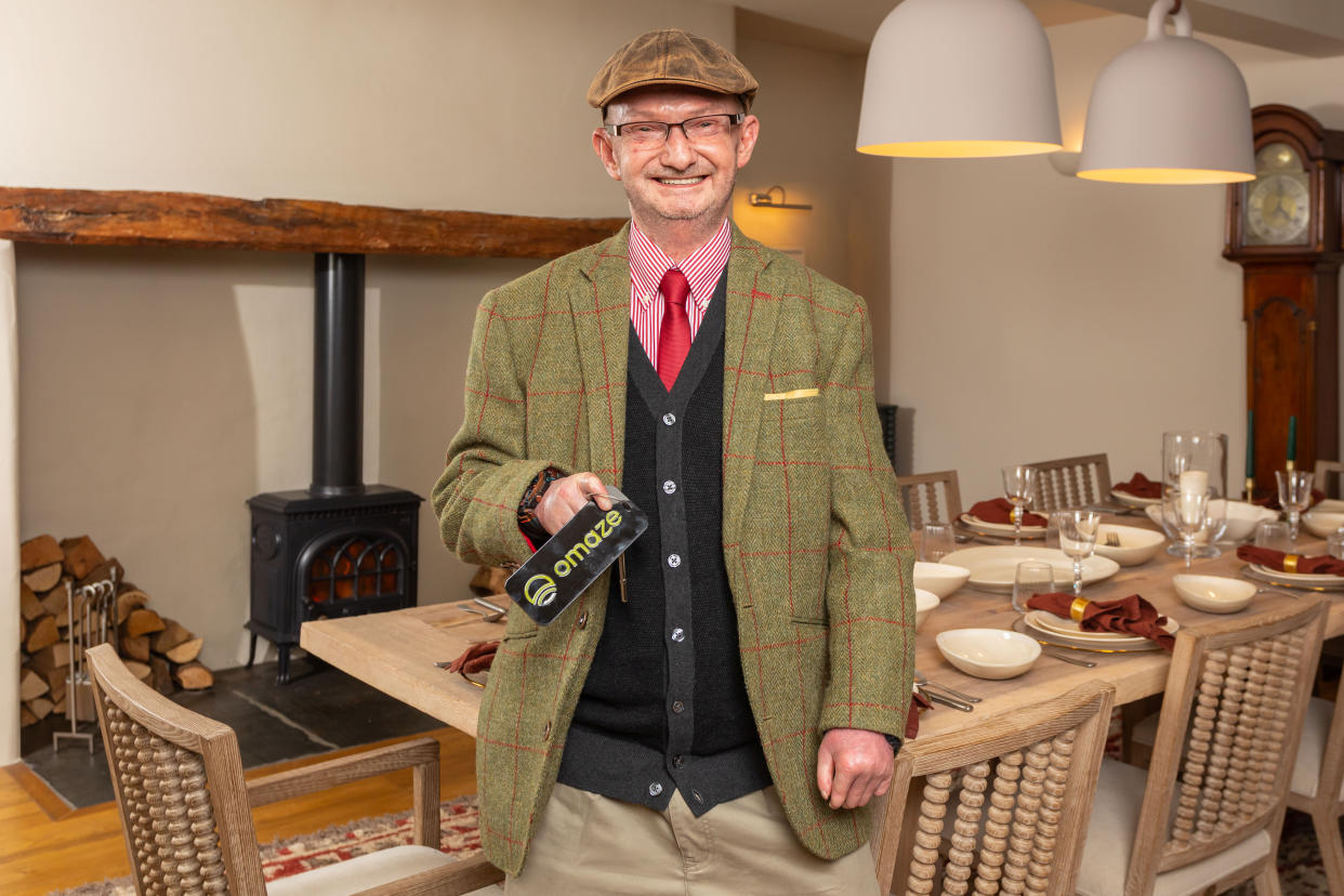 Grant Carson, 58, scooped the five-bedroom farmhouse set in eight acres of the Lake District. 