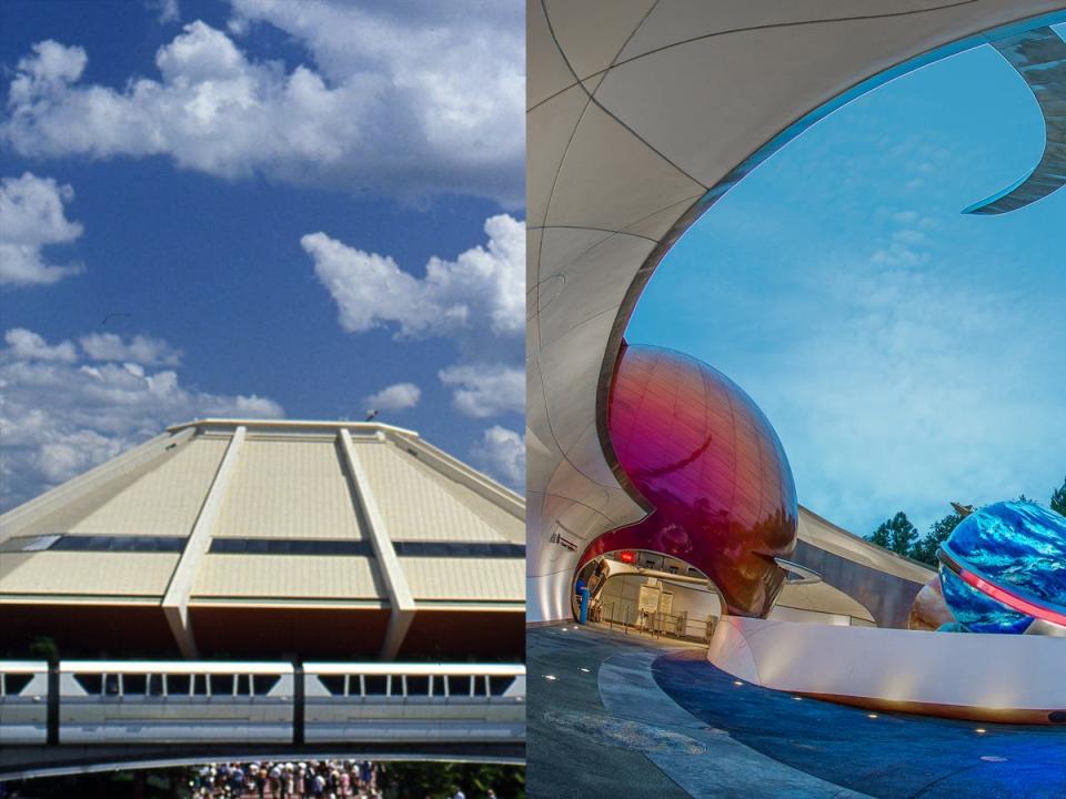 Historical image of Horizons and Mission: SPACE at Walt Disney World.