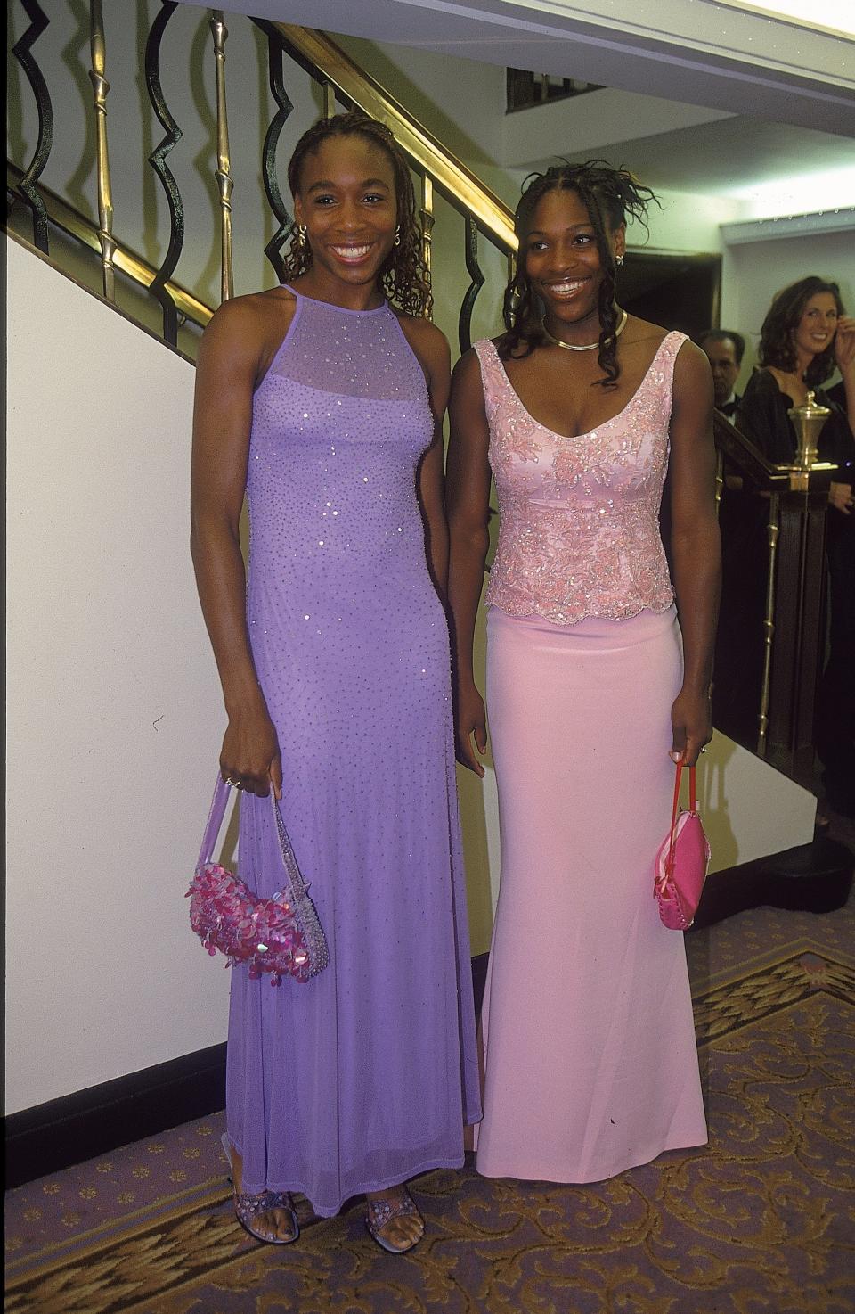 At the Champions Ball after the Wimbledon Lawn Tennis Championship&nbsp;on July 9, 2000.