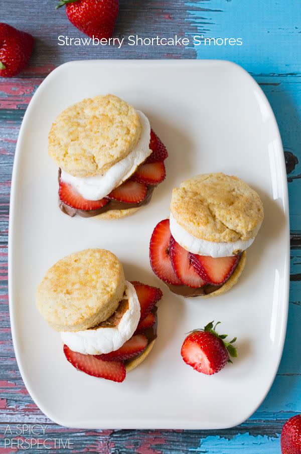 Strawberry Shortcake S'mores