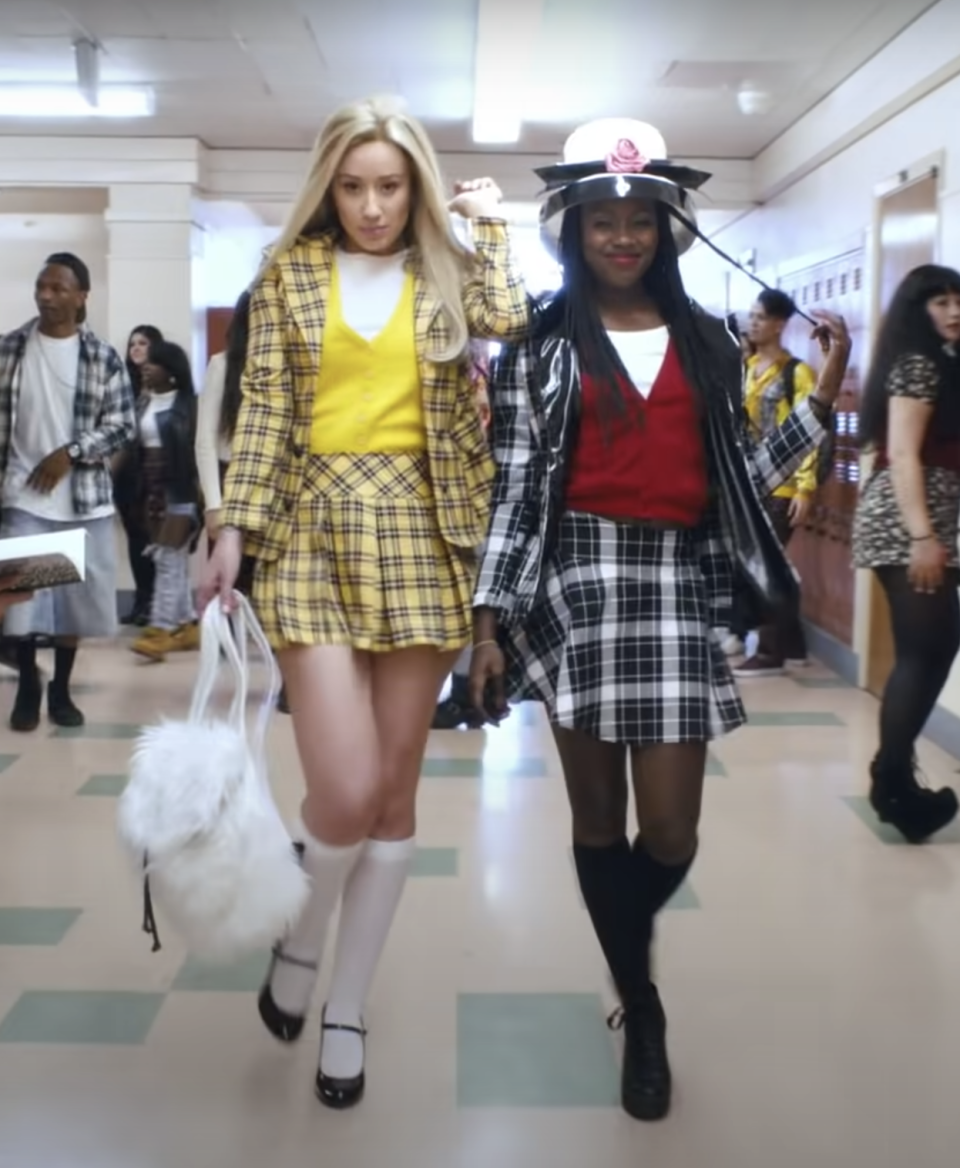 Iggy Azalea in her music video for "fancy"