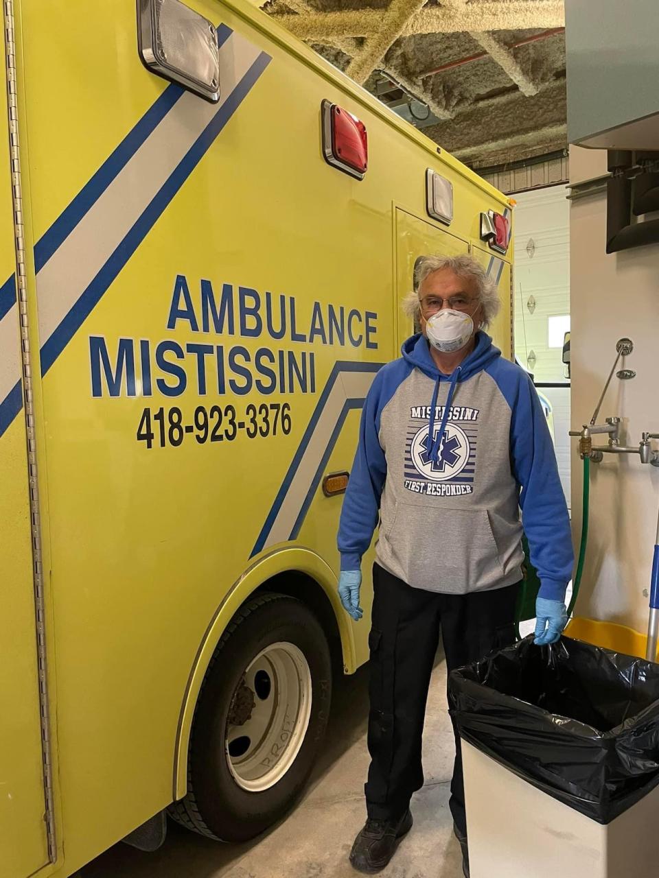 Metabie has been an ambulance driver for over 36 years in Mistissini, Que. He still works part-time because he loves helping people. 