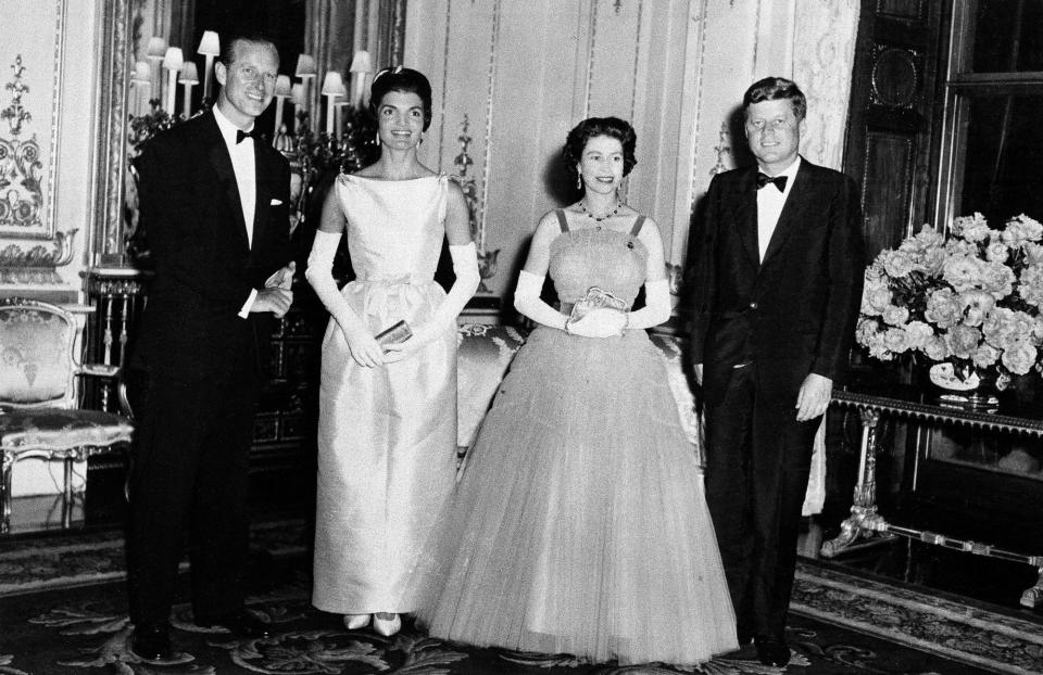 Queen Elizabeth JFK Jackie