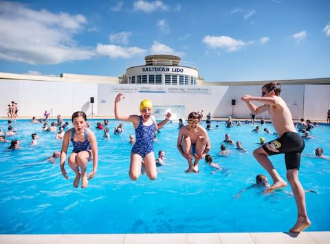 Saltdean is one of the best surviving Art Deco lidos - Credit: JOHN NGUYEN/JNVISUALS