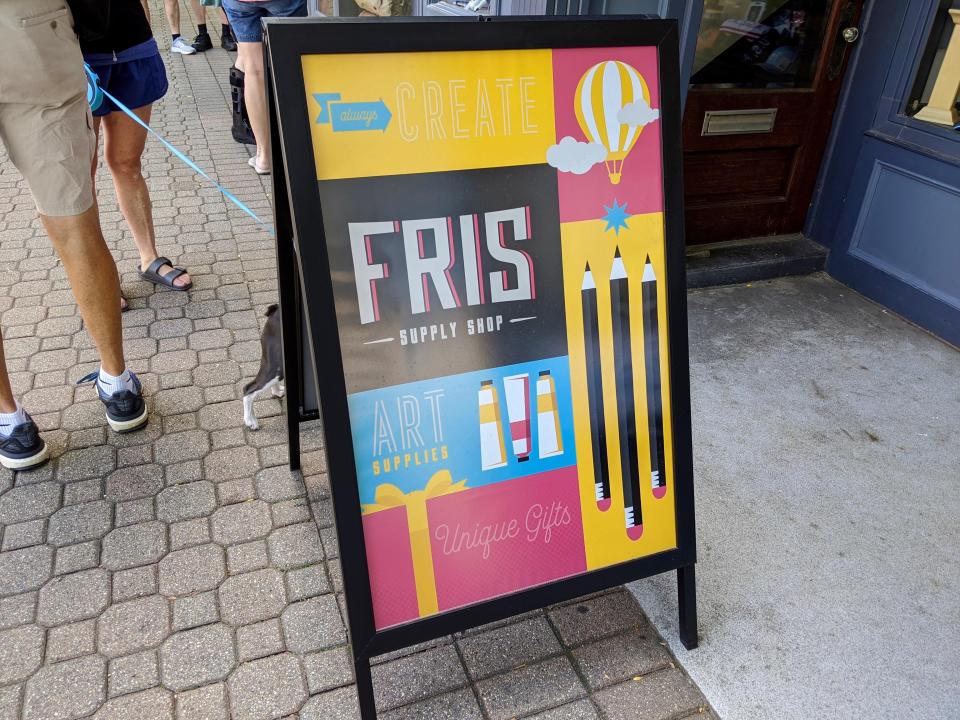 Fris Downtown now operates under the name Fris Supply Shop, with new signage and a new logo.