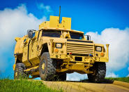Lockheed Martin says its JLTV has been designed to minimize weight -- allowing it to be hauled by helicopter -- while avoiding high-cost materials like titanium.