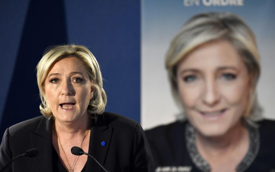 French presidential election candidate for the far-right Front National (FN) party Marine Le Pen - Credit: LIONEL BONAVENTURE/AFP/Getty Images