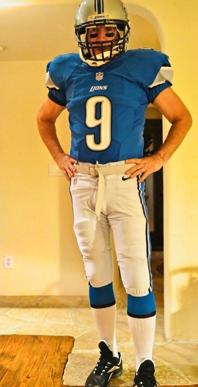 Tim Allen donned Lions gear for Halloween 2023.