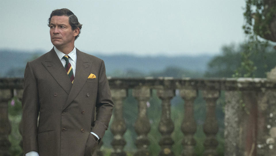 Dominic West as Prince Charles in 'The Crown'