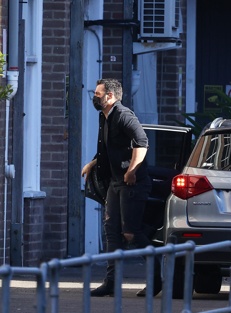 MAFS' Anthony exits car