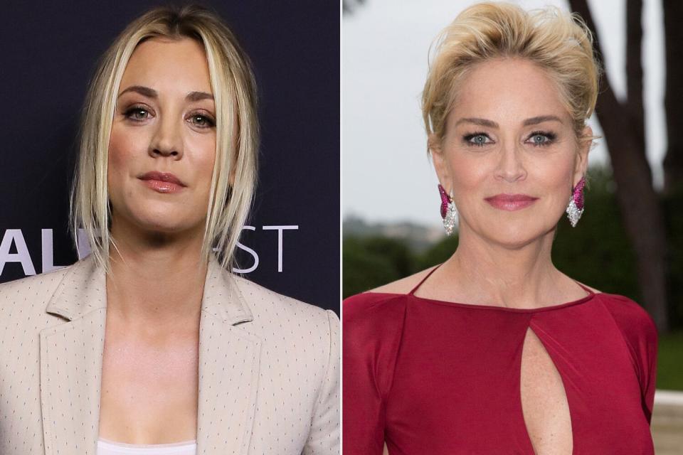 Kaley Cuoco, Sharon Stone