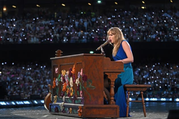 Taylor Swift performs at the Aviva Stadium in Dublin, Ireland on June 28, 2024. - Image credit: Charles McQuillan/TAS24/Getty Images for TAS Rights Management