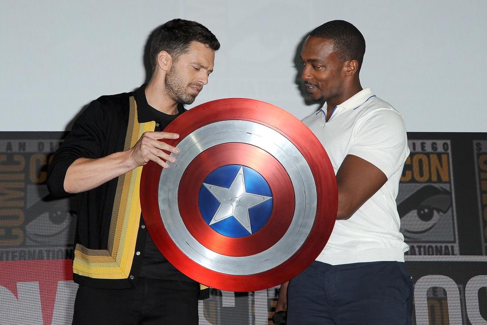 Sebastian Stan and Anthony Mackie