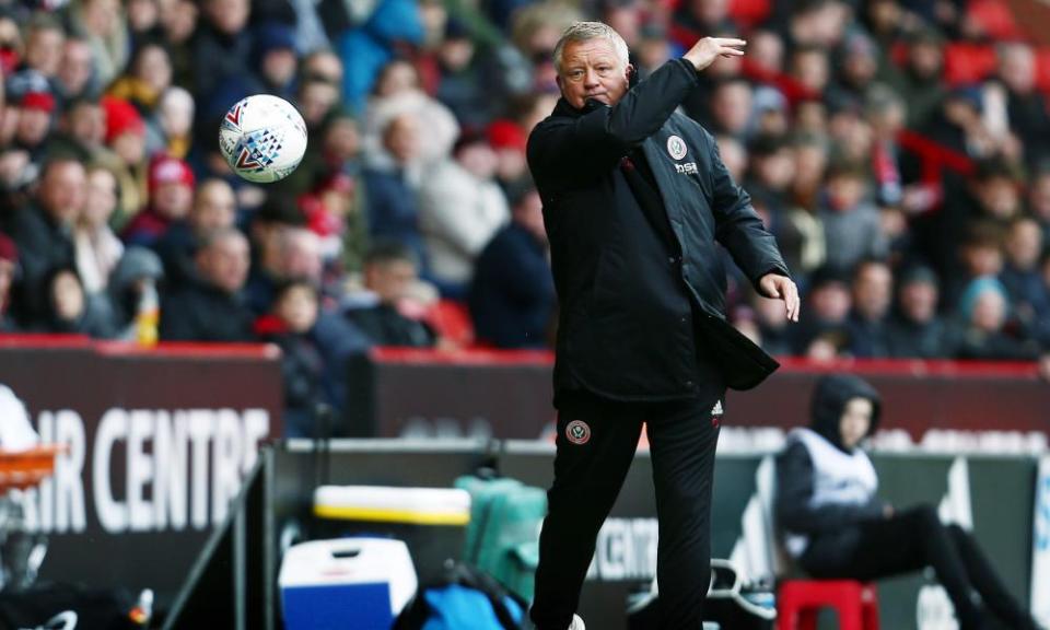 Chris Wilder, a former Sheffield United ballboy and full-back, will welcome the cross-town rivals on Friday evening.