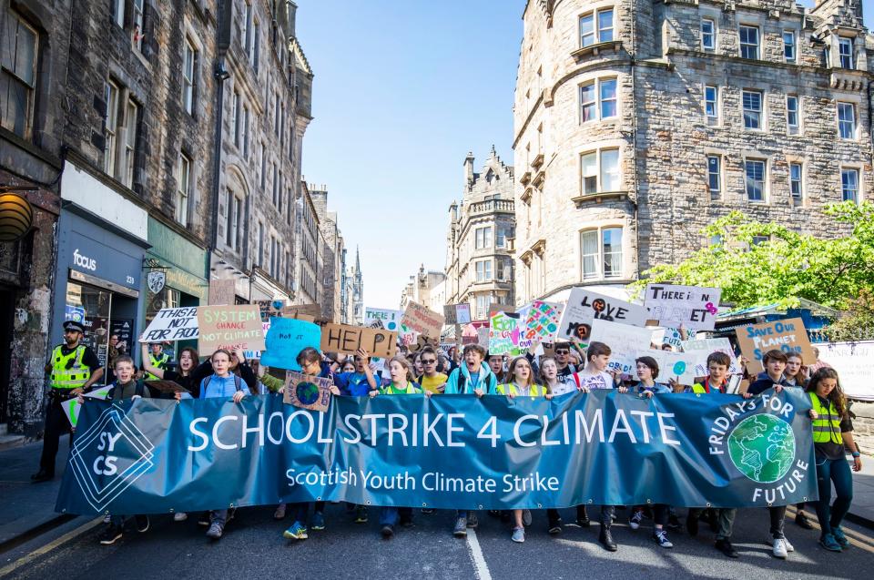 Youth strike for climate: Thousands of eco protesters gather worldwide in mass day of action