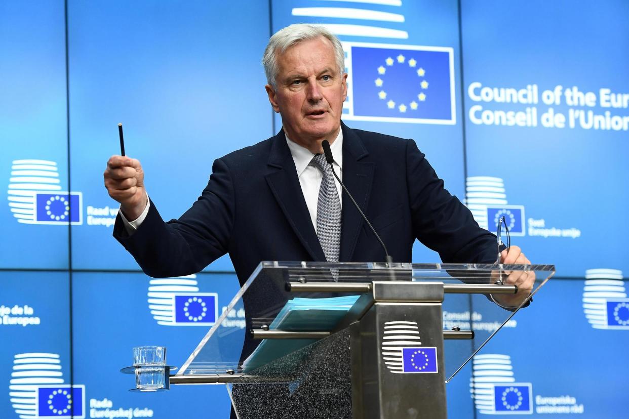 EU Commission negotiator Michel Barnier. (AFP/Getty Images)