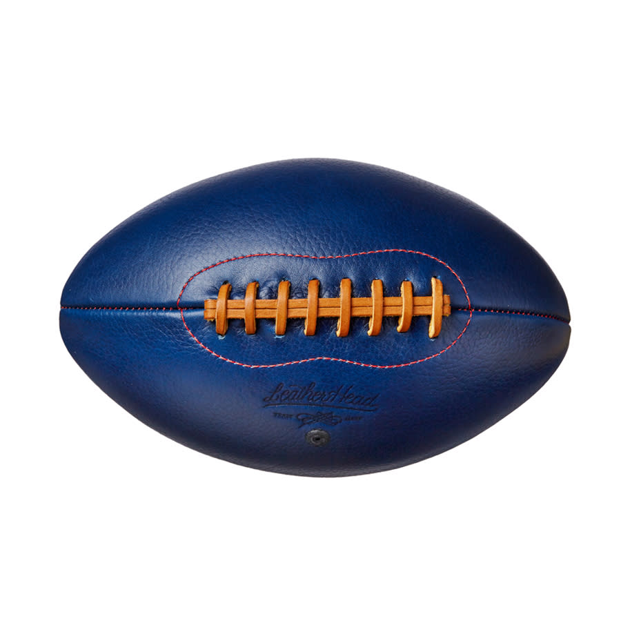 Lemon Ball Leather Football