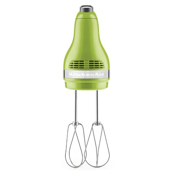 KitchenAid Ultra Power 5 Speed Hand Mixer in green apple