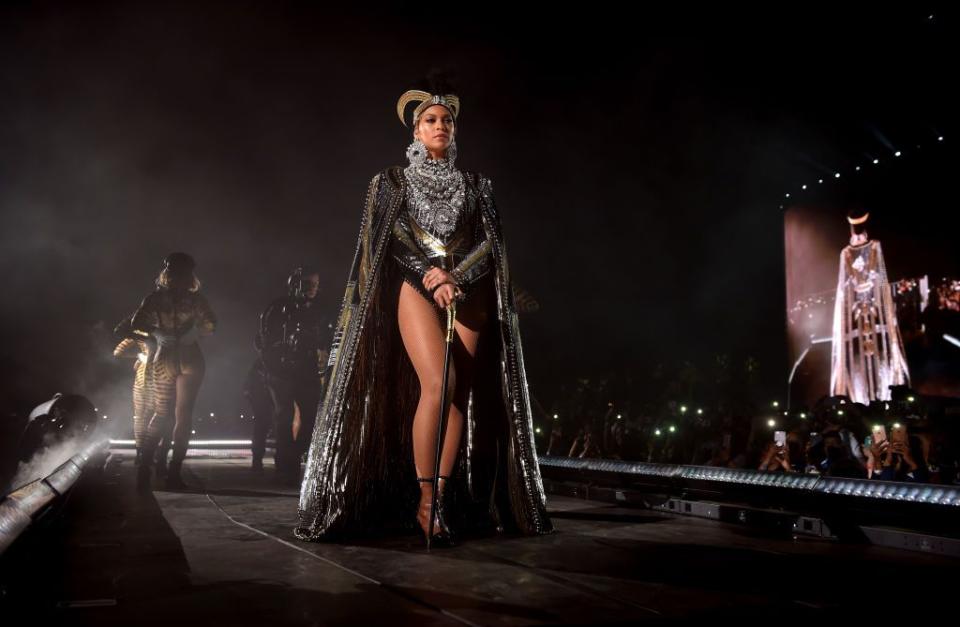 <p>Beyoncé's talent as a performer is only amplified by her fashion choices. Known for drawing upon imagery of goddesses and queens for her sartorial style, Mrs. Carter understands the significance of the spotlight and using it to tell a story. She empowers herself and her fans through bold looks that reference African-American culture, black deities and art history. Whether her references are obvious or just a slight nod, they always pack a punch. In honour of her birthday, we look back on 10 instances in which Beyoncé's style told a story, uncovering the most meaningful moments.</p>