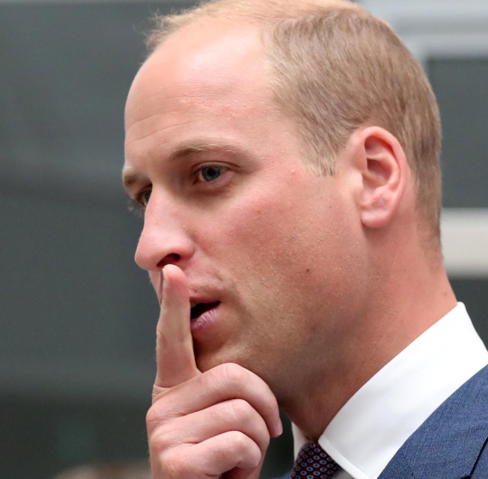 Prince William is launching a new workplace wellbeing website. Photo: Reuters