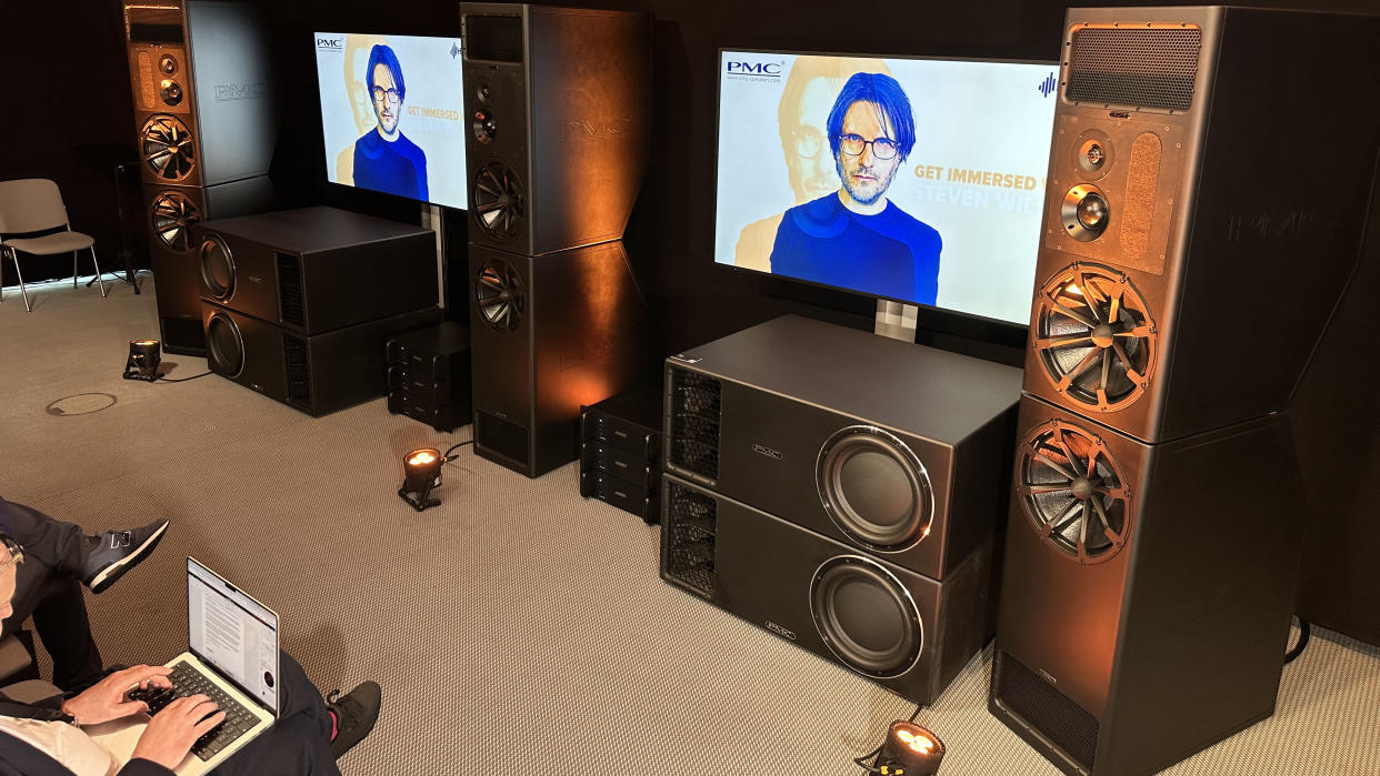  PMC Dolby Atmos system speakers. 