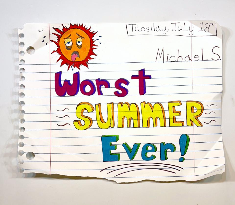 "Worst Summer Ever" from the exhibition "Goose," which will be on display at Laney Contemporary from Sept. 1-Oct. 28.