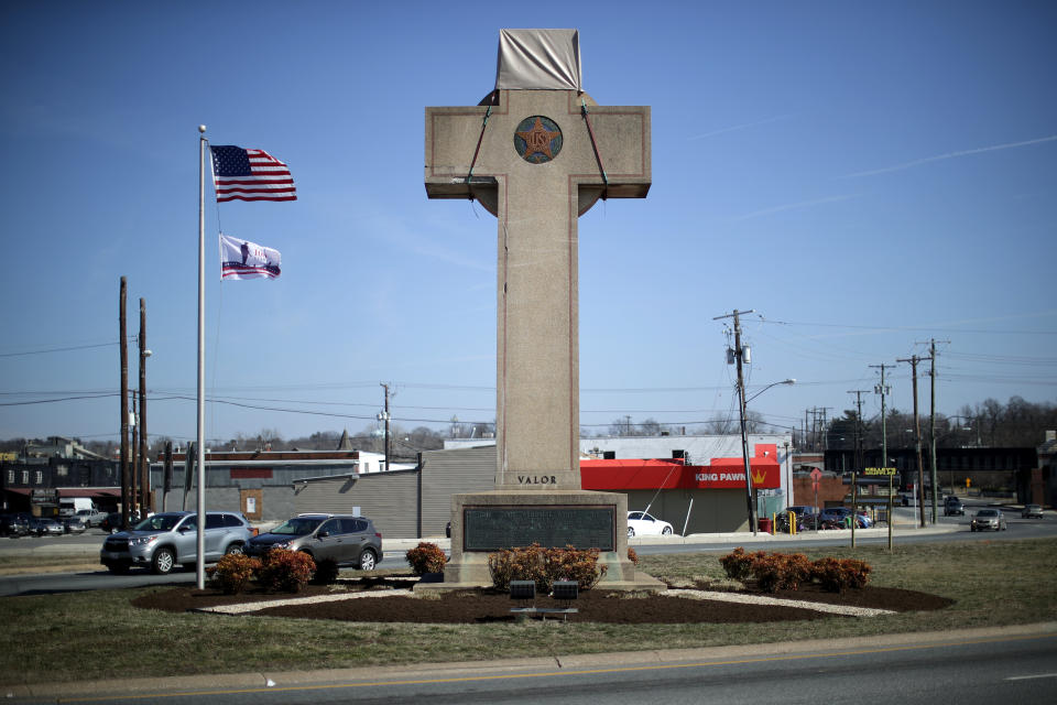 The Peace Cross has stood for nearly a century in&nbsp;Bladensburg, Maryland. (Photo: Chip Somodevilla via Getty Images)