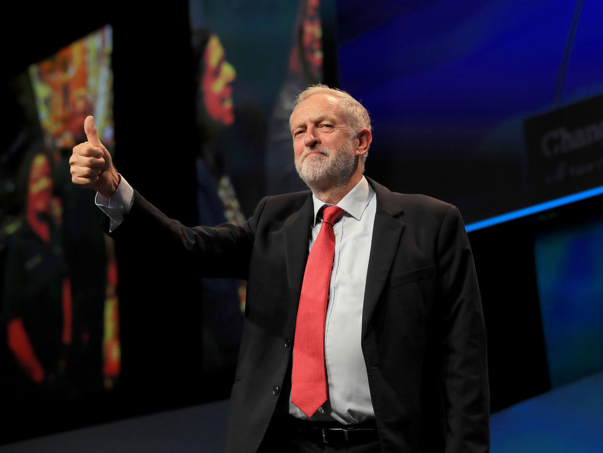 Jeremy Corbyn starts his third Labour conference as leader on Sunday: PA