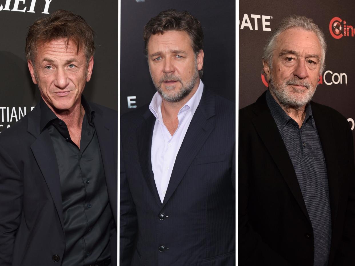 Russell Crowe has said the studio behind ‘L.A. Confidential’ wanted to cast Sean Penn or Robert De Niro in his role.