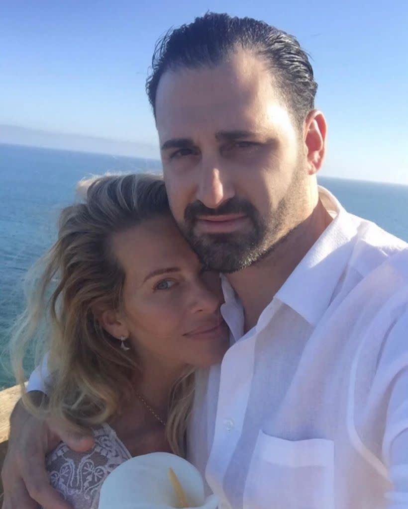 Dina Manzo with David Cantin, her new husband. @dina