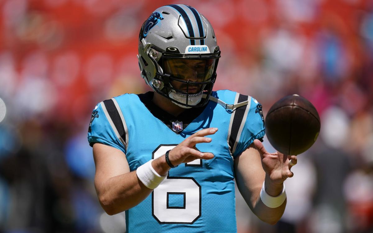 Baker Mayfield leads Panthers to FG on first preseason series