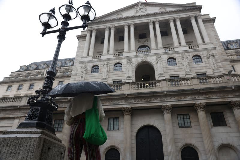 Bank of England in London