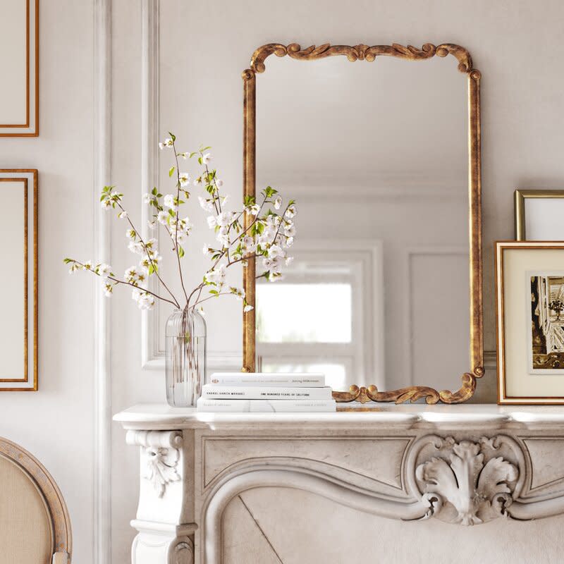 Accent Modern & Contemporary Accent Mirror. Image via Wayfair.